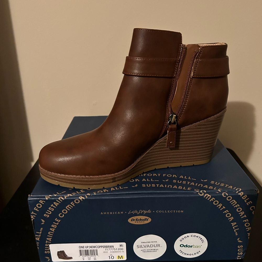 Brand New wedge boots